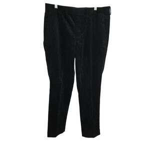 NWOT J.Crew mens Ludlow corduroy suit pant Italian cotton Navy blue size 34x32